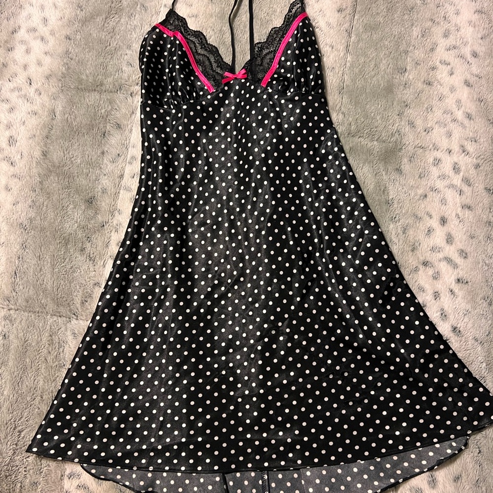 Satin-esque Babydoll Sleepwear